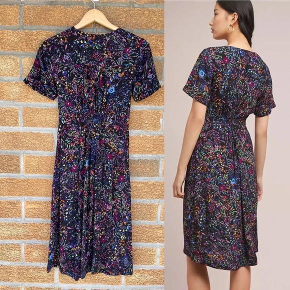 Anthropologie maeve morgan dress 0 - Picture 2 of 13